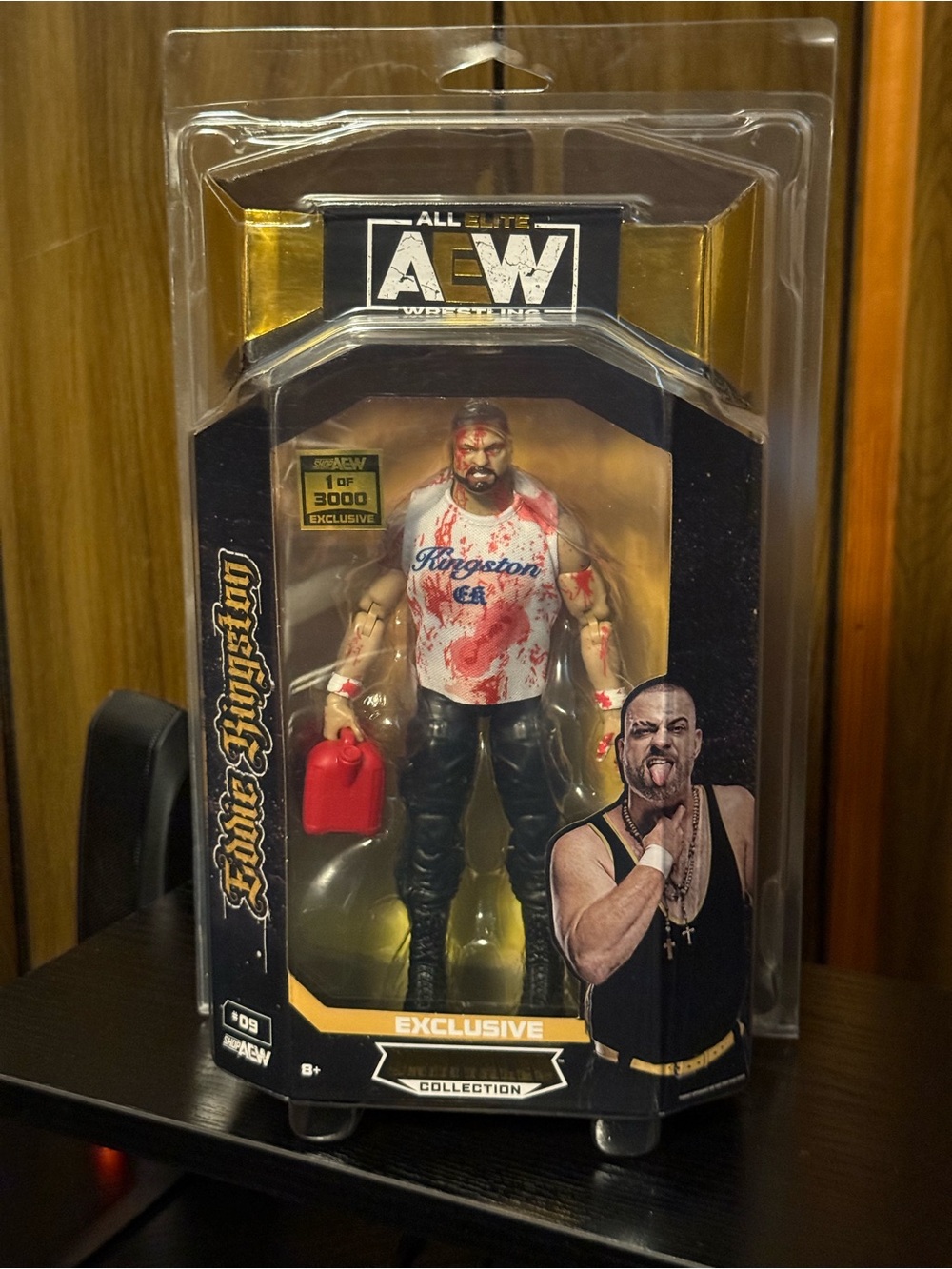 Eddie Kingston 1 of 3000 figure (with protector)